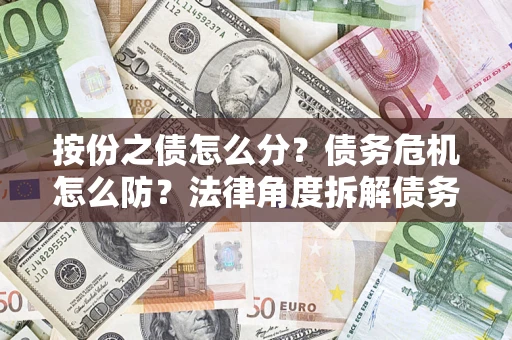 北京按份之债怎么分？债务危机怎么防？法律角度拆解债务分配与风险自保指南