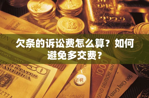 北京欠条的诉讼费怎么算？如何避免多交费？