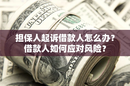 北京担保人起诉借款人怎么办？借款人如何应对风险？
