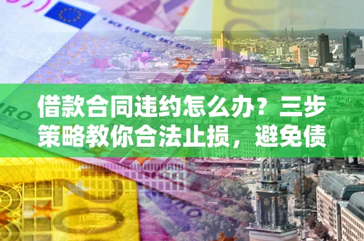 北京借款合同违约怎么办？三步策略教你合法止损，避免债务危机升级
