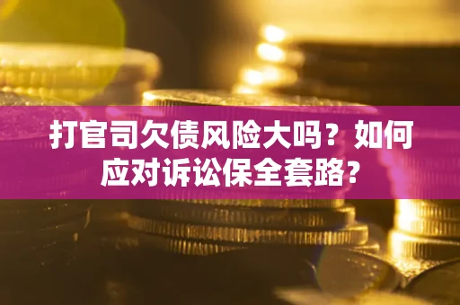 北京打官司欠债风险大吗？如何应对诉讼保全套路？